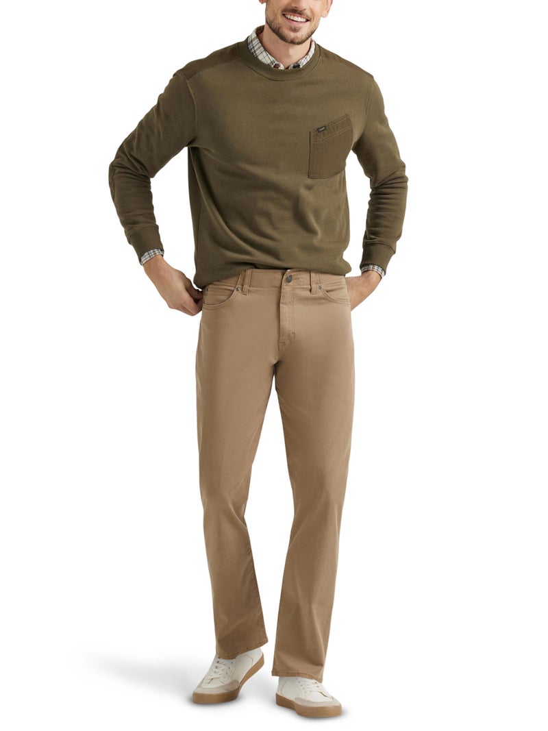 Lee Men's Extreme Motion Straight Taper Jean Cougar 40W x 29L - Image 2